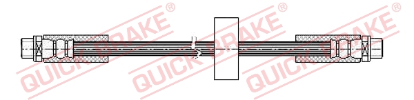 QUICK BRAKE Gumifékcső 22.417_QB