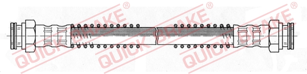 QUICK BRAKE Gumifékcső 22.510_QB