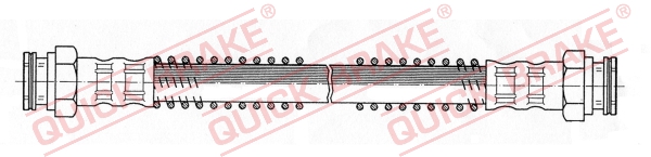 QUICK BRAKE Gumifékcső 22.512_QB