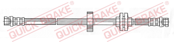 QUICK BRAKE Gumifékcső 22.918_QB