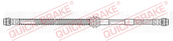 QUICK BRAKE Gumifékcső 22.921_QB