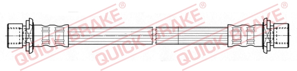 QUICK BRAKE Gumifékcső 25.027_QB