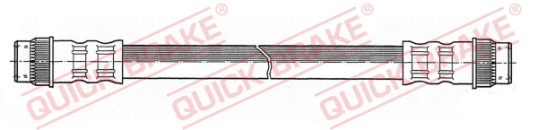 QUICK BRAKE Gumifékcső 27.049_QB