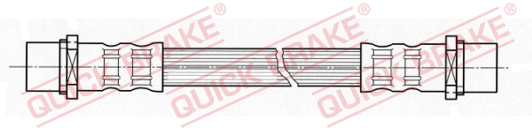 QUICK BRAKE Gumifékcső 27.075_QB