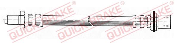 QUICK BRAKE Gumifékcső 32.057_QB