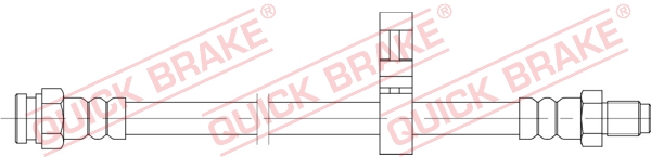 QUICK BRAKE Gumifékcső 32.128_QB