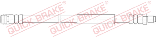 QUICK BRAKE Gumifékcső 32.132_QB