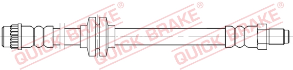 QUICK BRAKE Gumifékcső 32.133_QB