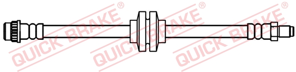 QUICK BRAKE Gumifékcső 32.136_QB