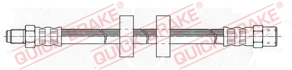 QUICK BRAKE Gumifékcső 32.205_QB