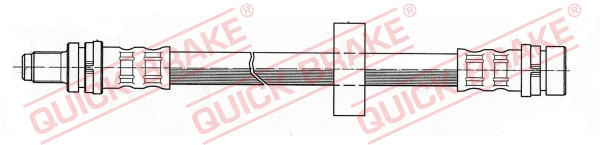 QUICK BRAKE Gumifékcső 32.322_QB