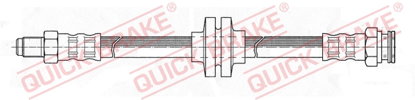 QUICK BRAKE Gumifékcső 32.323_QB