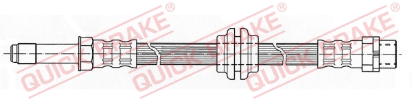 QUICK BRAKE Gumifékcső 32.329_QB