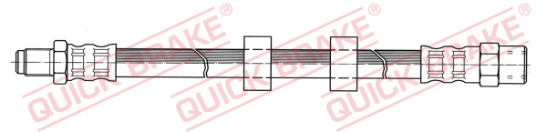 QUICK BRAKE Gumifékcső 32.403_QB