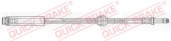 QUICK BRAKE Gumifékcső 32.413_QB