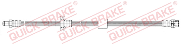 QUICK BRAKE Gumifékcső 32.414_QB