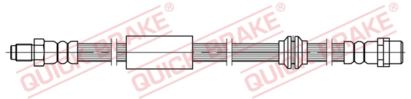 QUICK BRAKE Gumifékcső 32.418_QB