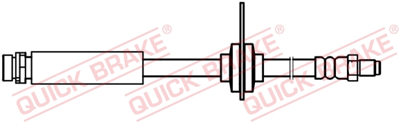 QUICK BRAKE Gumifékcső 32.712_QB