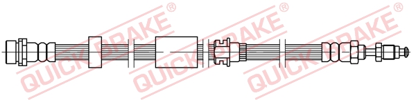 QUICK BRAKE Gumifékcső 32.800_QB