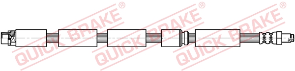 QUICK BRAKE Gumifékcső 32.810_QB