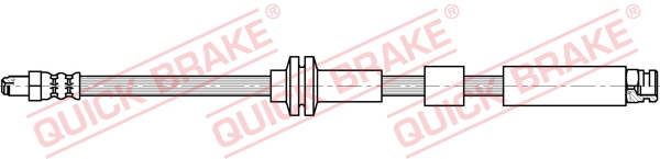 QUICK BRAKE Gumifékcső 32.811_QB