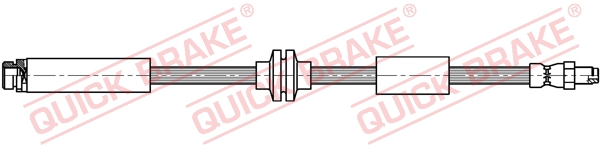 QUICK BRAKE Gumifékcső 32.815_QB