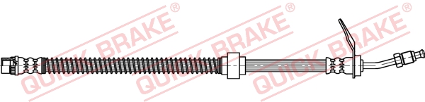 QUICK BRAKE Gumifékcső 32.820_QB