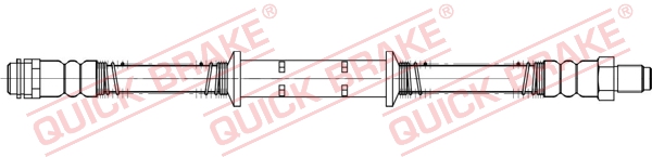 QUICK BRAKE Gumifékcső 32.843_QB