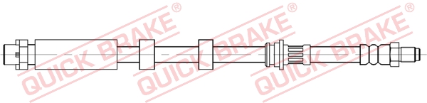 QUICK BRAKE Gumifékcső 32.844_QB