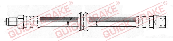 QUICK BRAKE Gumifékcső 32.931_QB