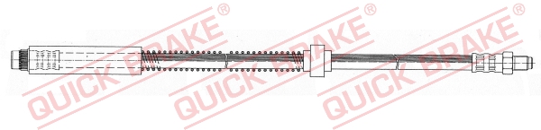 QUICK BRAKE Gumifékcső 32.939_QB