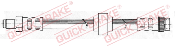 QUICK BRAKE Gumifékcső 32.975_QB