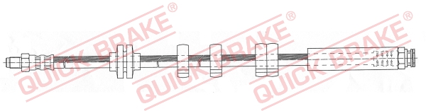 QUICK BRAKE Gumifékcső 32.979_QB