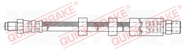 QUICK BRAKE Gumifékcső 32.983_QB