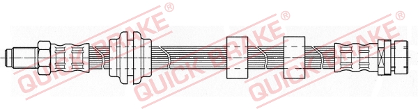 QUICK BRAKE Gumifékcső 32.986_QB