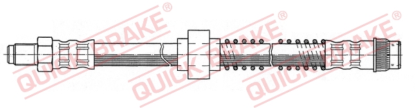 QUICK BRAKE Gumifékcső 32.990_QB