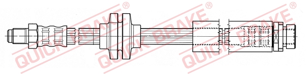 QUICK BRAKE Gumifékcső 35.902_QB