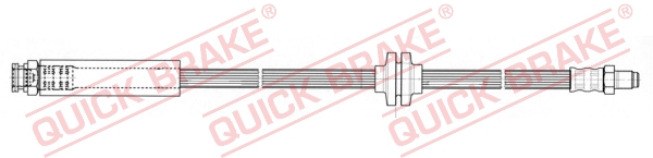 QUICK BRAKE Gumifékcső 35.907_QB