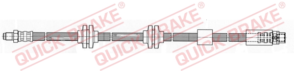 QUICK BRAKE Gumifékcső 35.909_QB