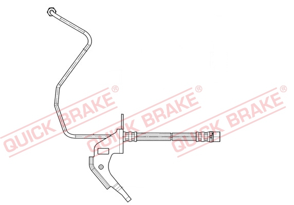 QUICK BRAKE Gumifékcső 35.913_QB