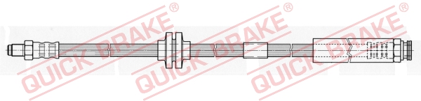 QUICK BRAKE Gumifékcső 37.901_QB