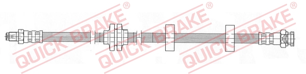 QUICK BRAKE Gumifékcső 37.910_QB