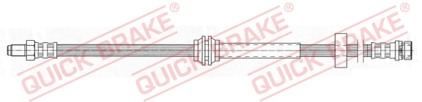 QUICK BRAKE Gumifékcső 37.913_QB