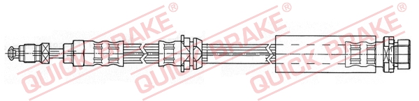 QUICK BRAKE Gumifékcső 37.918_QB