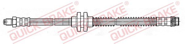 QUICK BRAKE Gumifékcső 37.921_QB