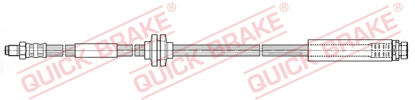 QUICK BRAKE Gumifékcső 37.936_QB