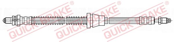 QUICK BRAKE Gumifékcső 42.919_QB