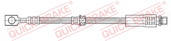 QUICK BRAKE Gumifékcső 50.064_QB