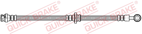 QUICK BRAKE Gumifékcső 50.713_QB