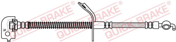 QUICK BRAKE Gumifékcső 50.887_QB